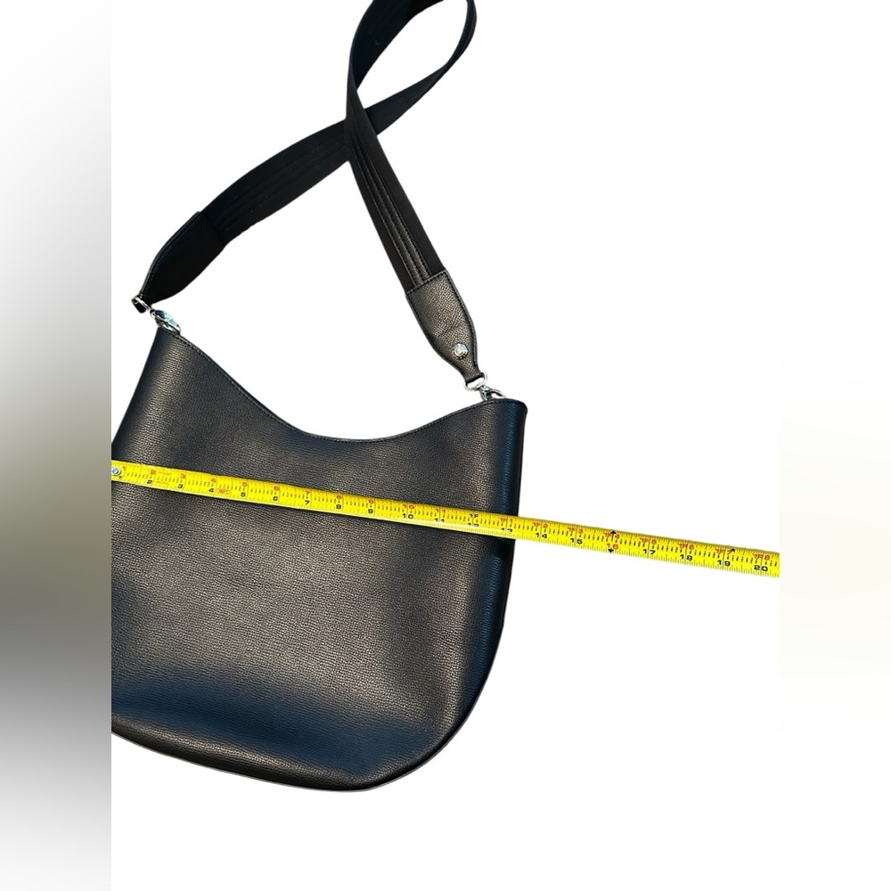 Henri Bendel New York West 57th Hobo Crossbody Black - Picture 5 of 11